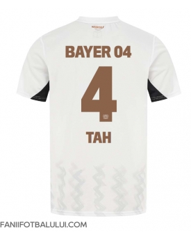 Bayer Leverkusen Jonathan Tah #4 Tricou Fotbal Replică 2024-25 Barbati Deplasare